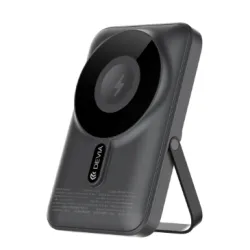 Devia Extreme Speed Series 22.5W Fast Charging Magnetic Power Bank With Bracket (10000mAh) - gray